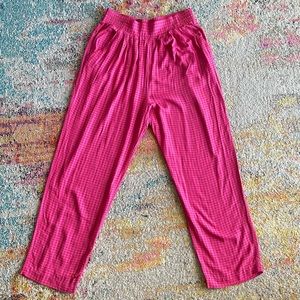 Thrifted, Carole Little, Size 14, Pink & Red, Ladies Bottoms